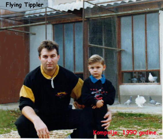 Zeljko Fajdetic i sin Mario dvije godine star!